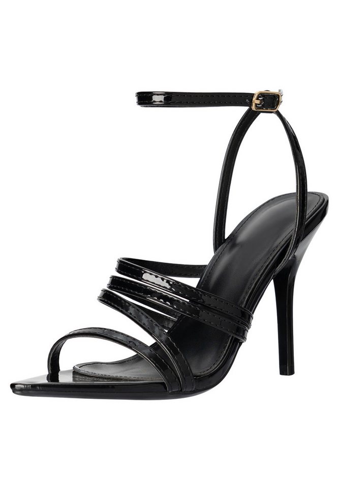 Day Vine Damen Riemchensandaletten mit Stilettoabsatz und Knöchelriemen High-Heel-Sandalette