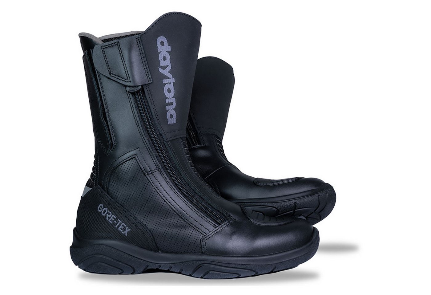 Daytona Road Vent GTX schwarz Motorradstiefel (Packung, Antistatische und Öl- und Benzinfeste Sohle)