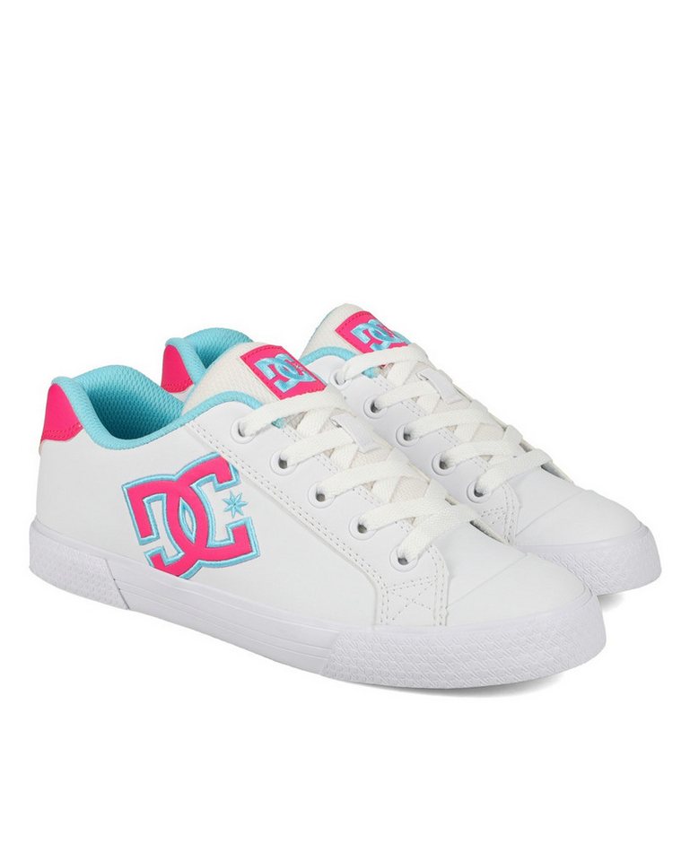 DC Shoes Chelsea Sneaker (weiß/rosa/blau)