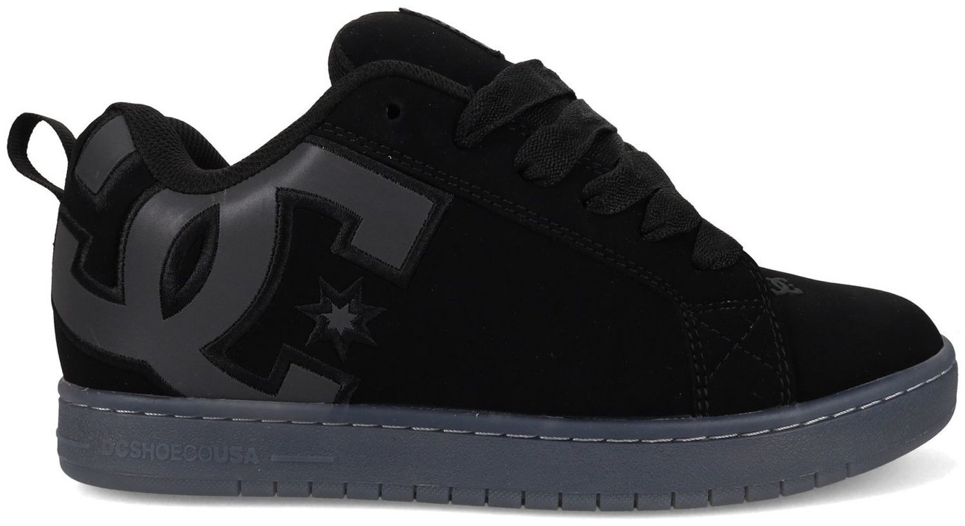 DC Shoes Court Graffik Se Black/Grey/Black Reflective Sneaker