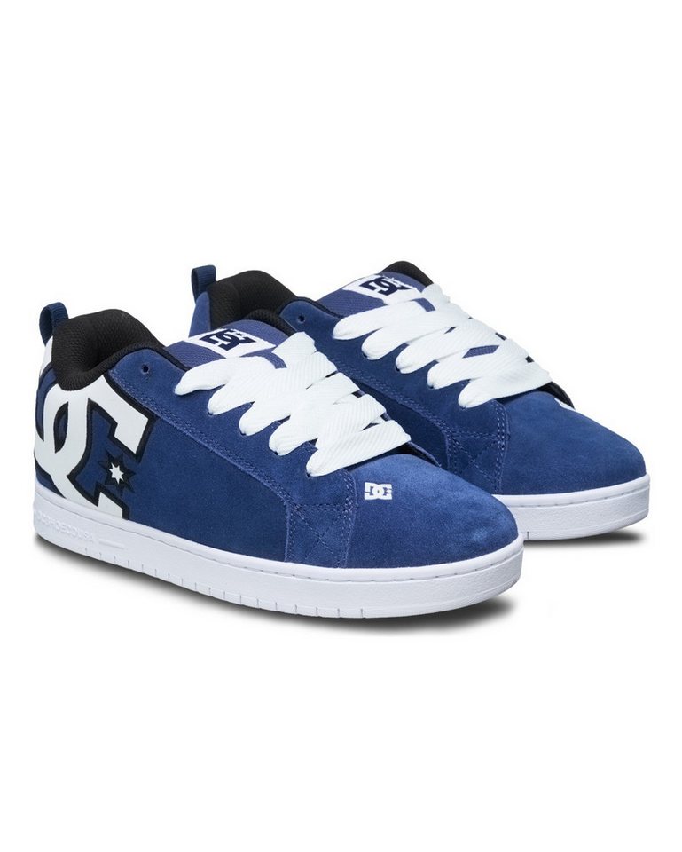 DC Shoes Court Graffik Schnürschuh (blau/weiß)