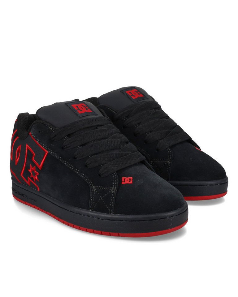 DC Shoes Court Graffik Sneaker (grau/rot)