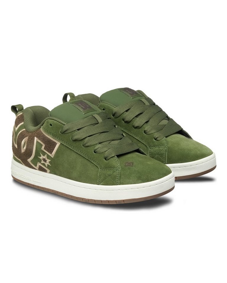 DC Shoes Court Graffik Sneaker (grün/weiß)