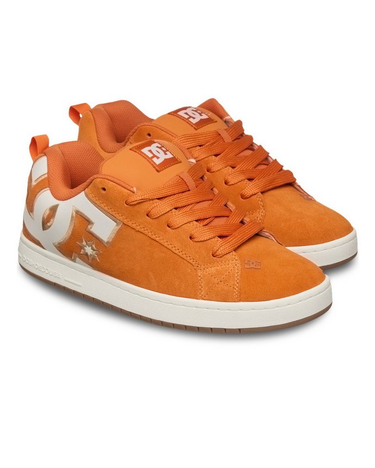 DC Shoes Court Graffik Sneaker (orange/weiß)