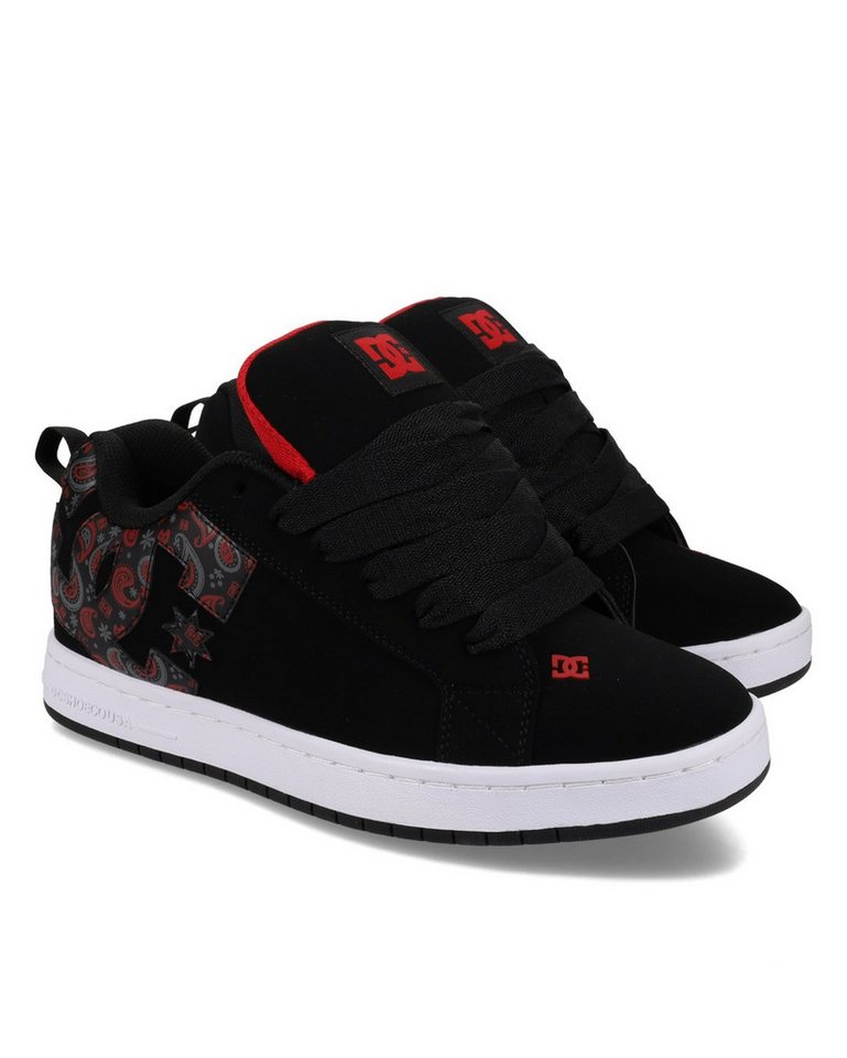DC Shoes Court Graffik Sneaker (schwarz/grau/rot)