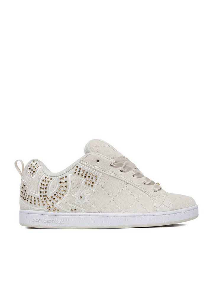 DC Shoes Damen-Sneakers Écru DC SHOES-EO-COURT GRAFFIK SE DC01666102 B Sneaker