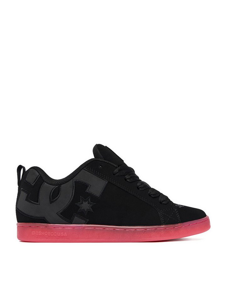 DC Shoes Damen-Sneakers Schwarz DC SHOES-EO-COURT GRAFFIK LE DC0289400 Sneaker