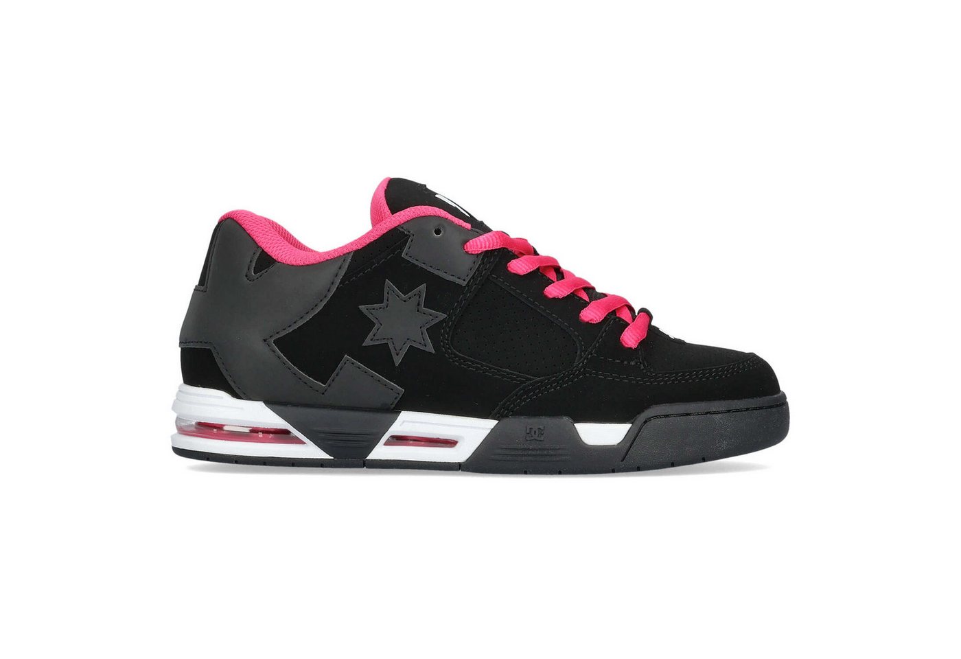 DC Shoes DC Command Black/Black/Pink Sneaker