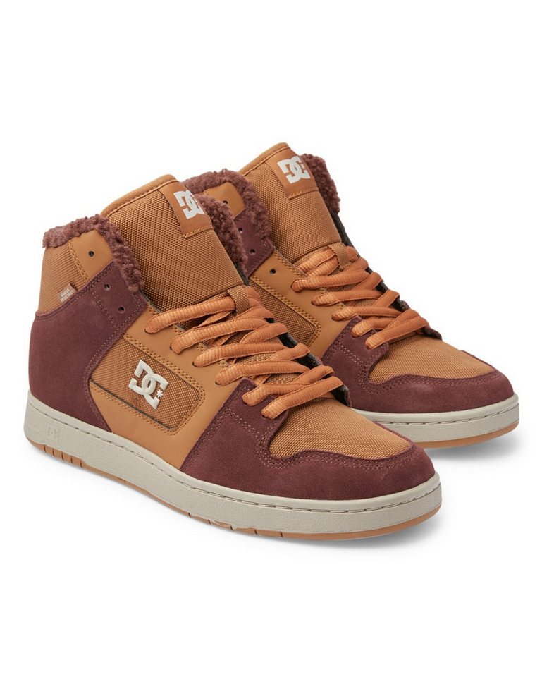 DC Shoes Manteca 4 Hi Wr Sneaker (braun/weiß)