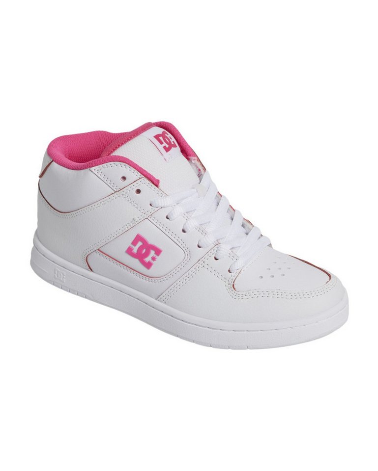 DC Shoes Manteca 4 Mid Sneaker (weiß/rosa)