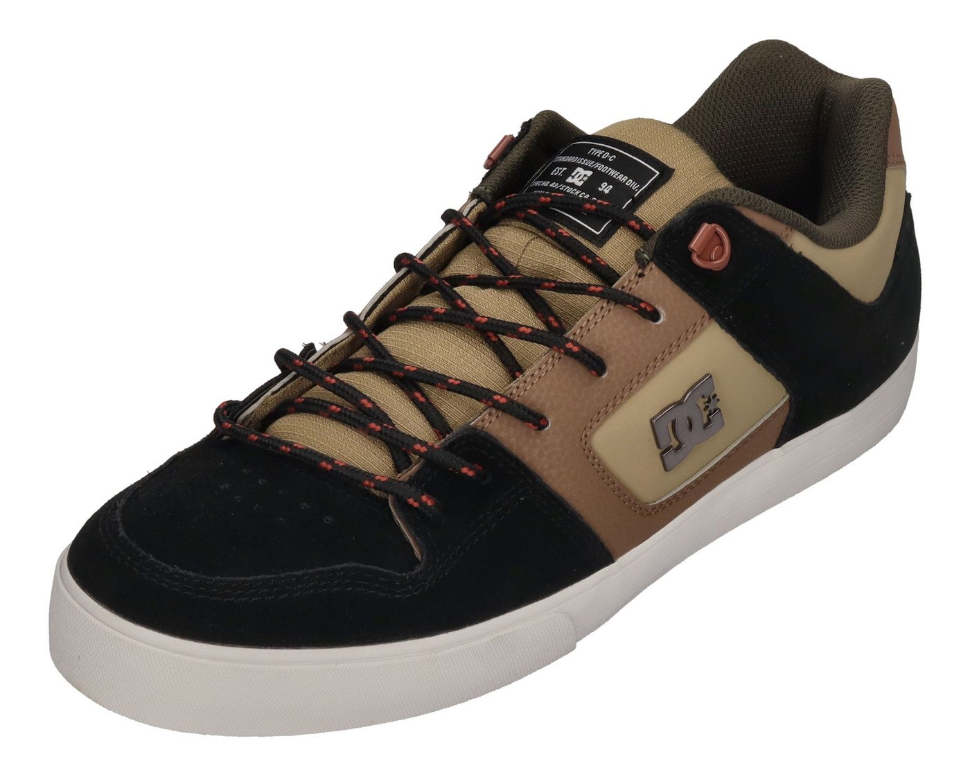 DC Shoes PURE WNT Skateschuh brown brown green