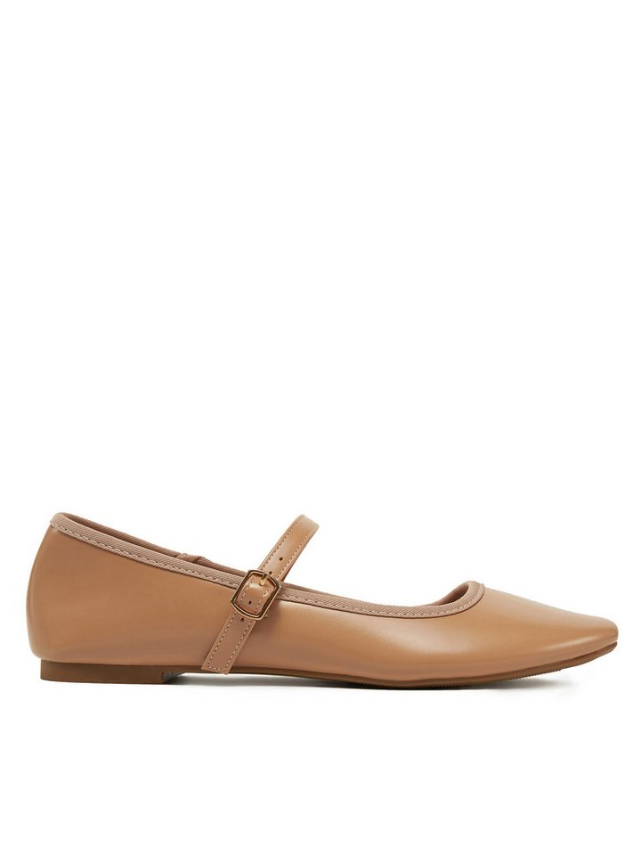 DeeZee Damen-Ballerinas Beige 23038T51 Ballerina