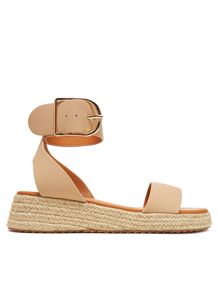 DeeZee Damen Espadrilles Beige QS276-1 Espadrille