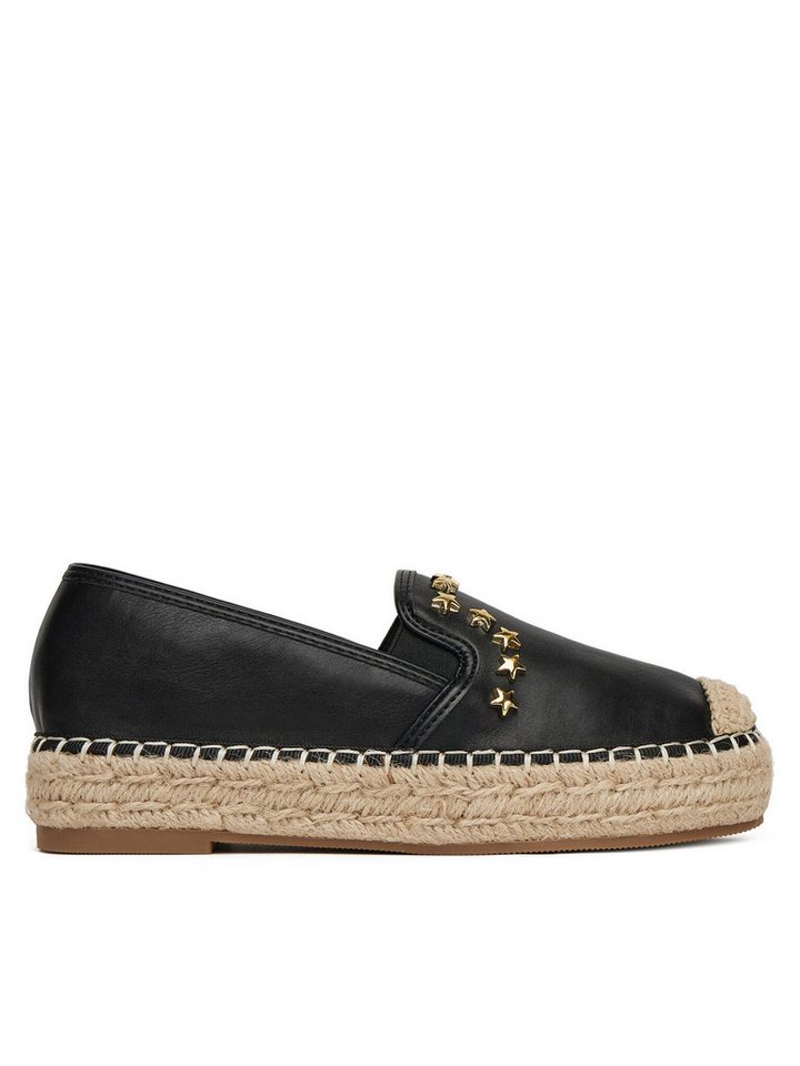 DeeZee Damen Espadrilles Schwarz MSD53 Espadrille