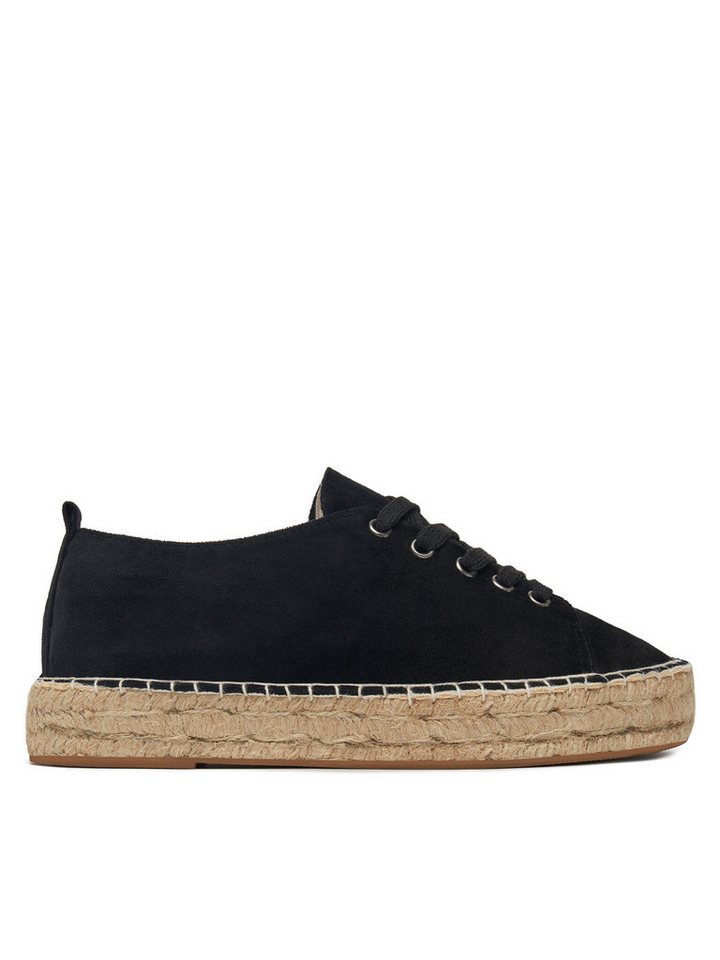 DeeZee Damen-Espadrilles Schwarze ZF230819 Espadrille