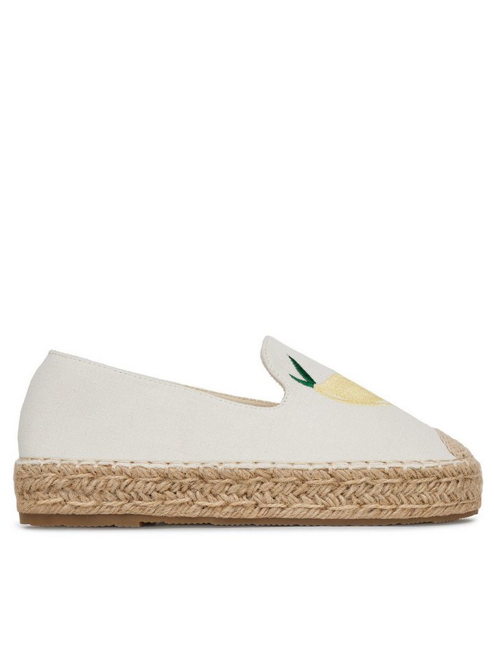 DeeZee Damen Espadrilles Weiß 8-807-2 Espadrille