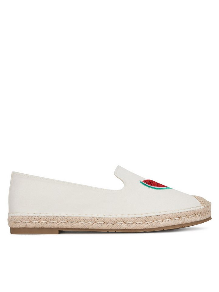 DeeZee Damen Espadrilles Weiß MXCR-232 Espadrille