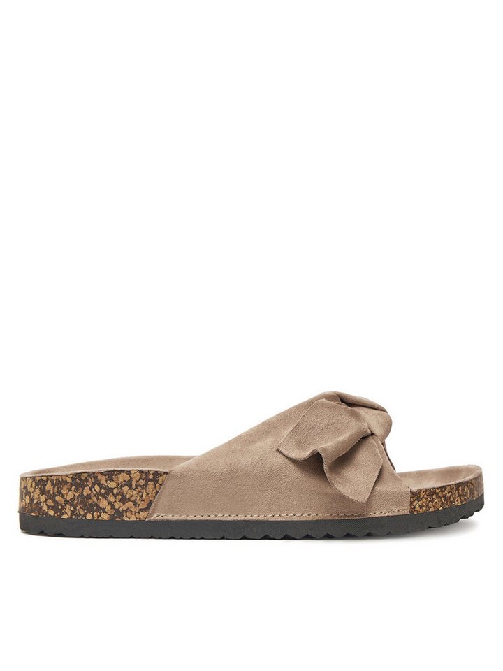 DeeZee Damen Flip-Flops Beige EA998-1 Badepantolette (beige)
