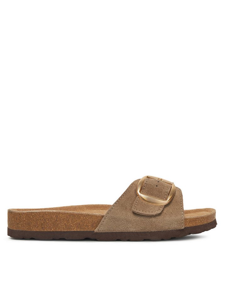 DeeZee Damen Flip-Flops Braun DZ-S7 Badepantolette