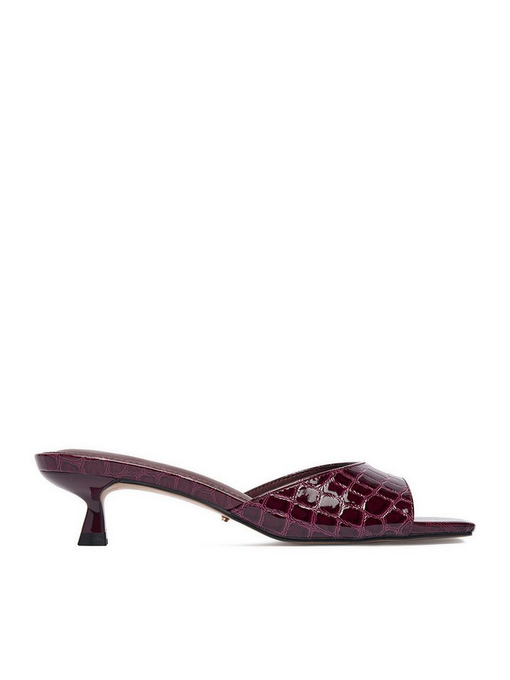 DeeZee Damen Flip-Flops Burgund DeeZee-CEO-TS6253-01 Burgund Badepantolette