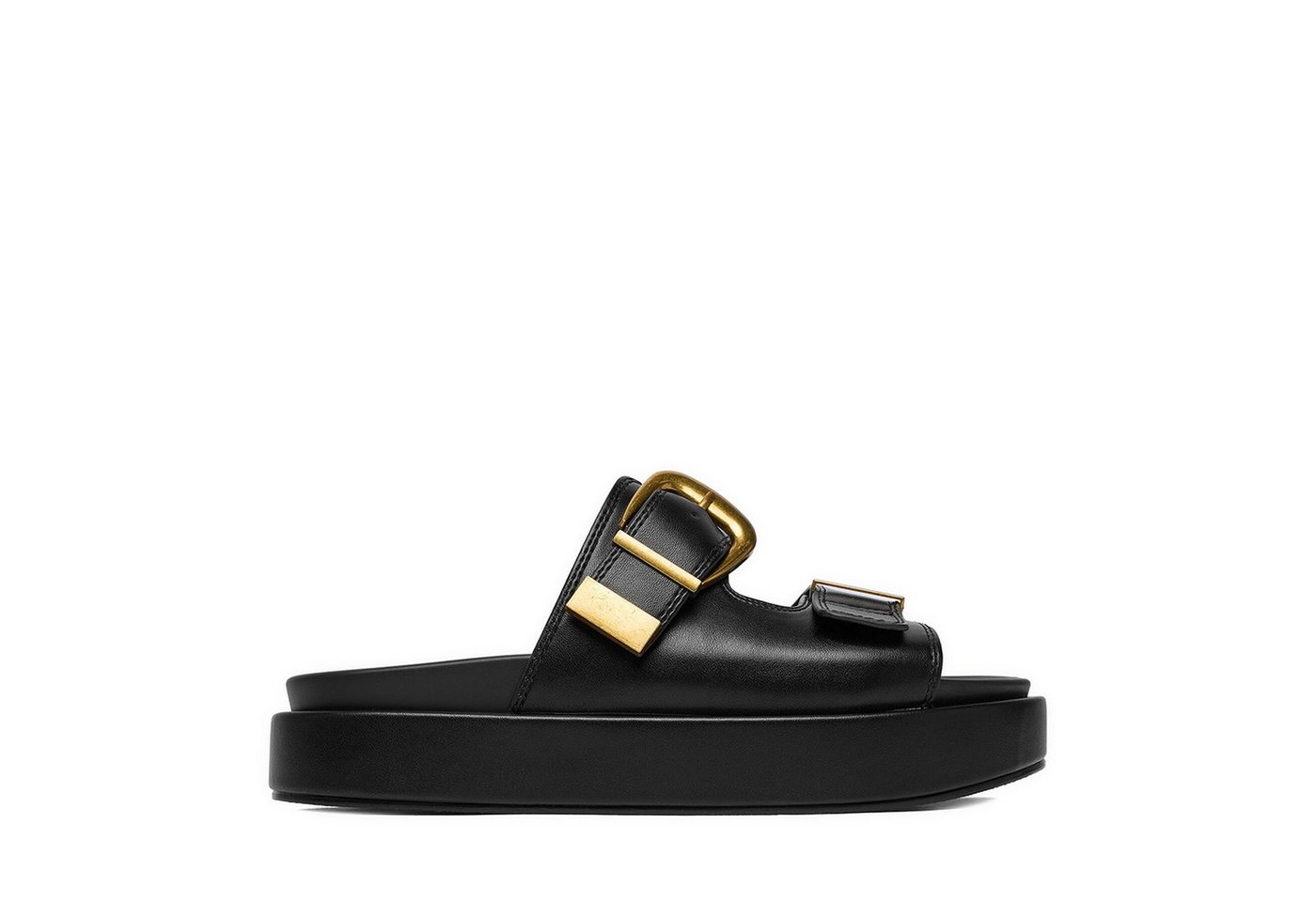 DeeZee Damen-Flip-Flops Schwarz Badepantolette