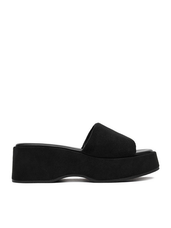 DeeZee Damen Flip-Flops Schwarz DeeZee-CEO-HY7676-8 Schwarz Badepantolette