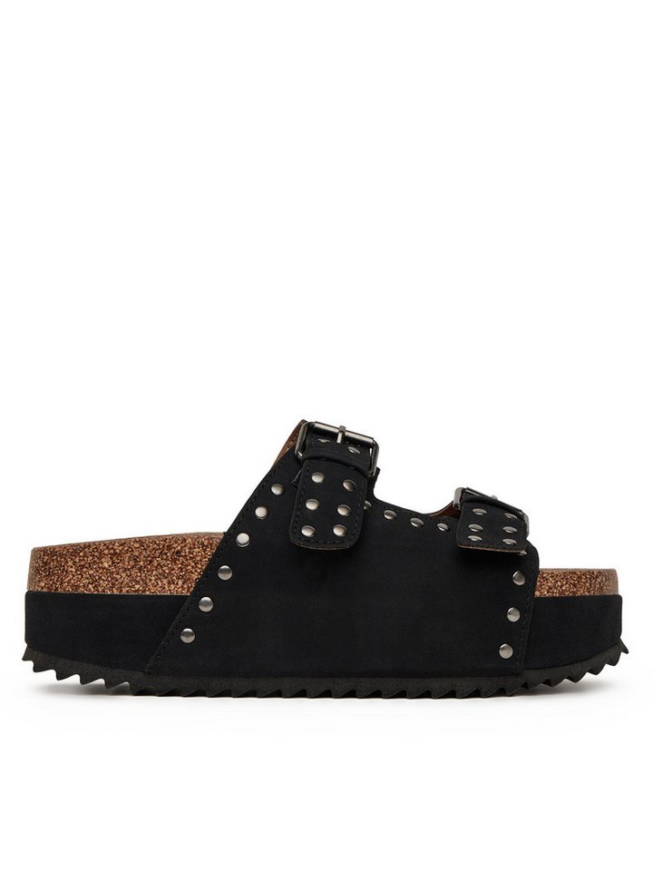 DeeZee Damen-Flip-Flops Schwarz LB-P1685 Badepantolette