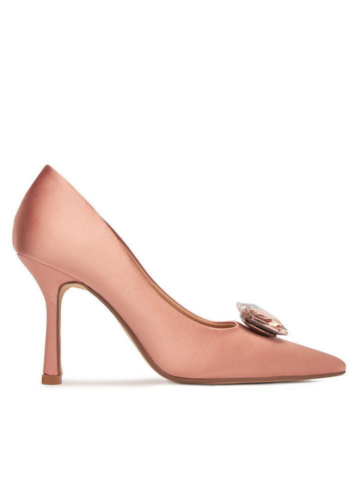 DeeZee Damen-High Heels Beige R24SS04000A High-Heel-Stiefel