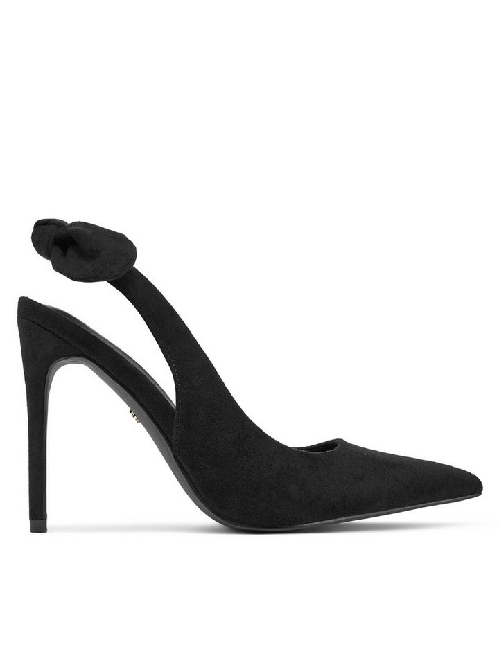 DeeZee Damen-High Heels Schwarz YUC1996-P-B1G High-Heel-Stiefel