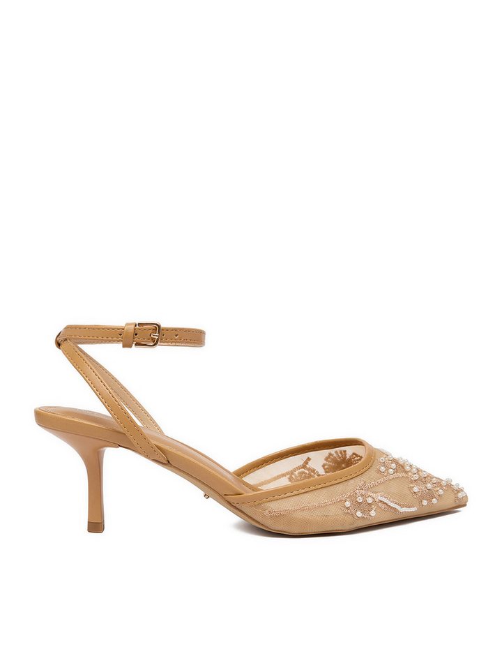 DeeZee Damen Pumps Beige DeeZee-CEO-CD25-09-3 Beige Pumps