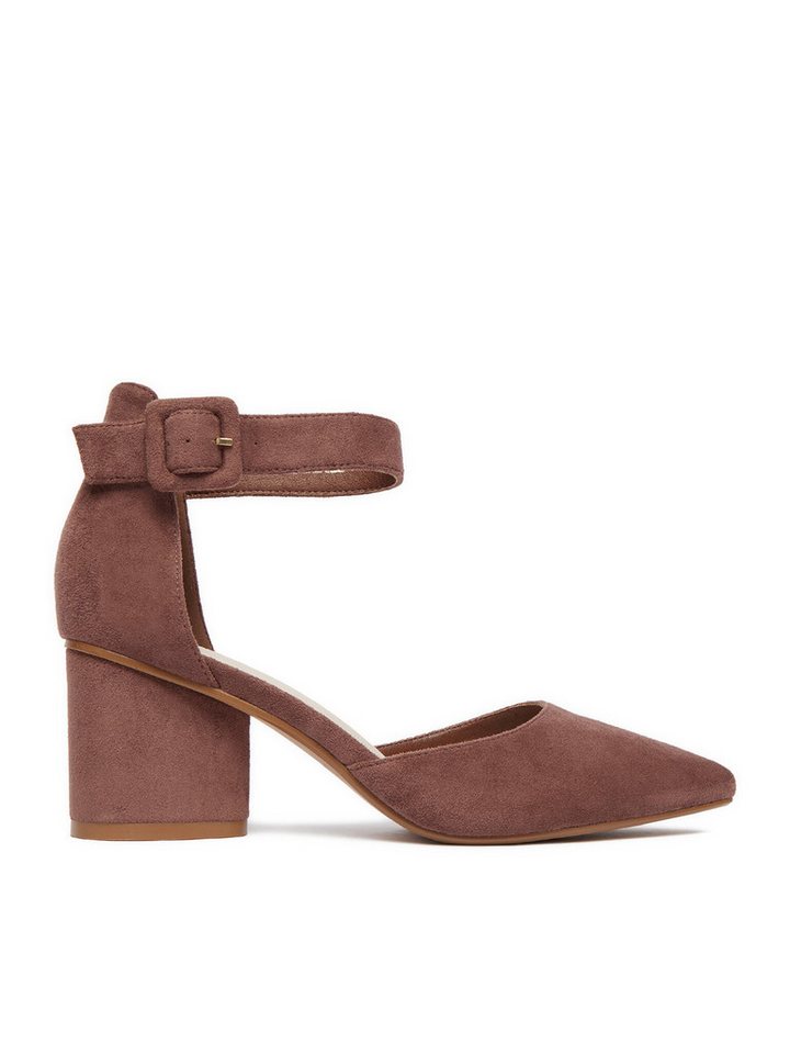 DeeZee Damenpumps Burgundy DeeZee-CEO-112233 Burgundy Light Pumps