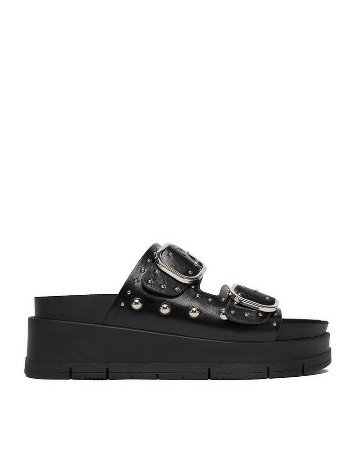 DeeZee Frauen-Flip-Flops Schwarz DeeZee-CEO-HY62273-6 Schwarz Badepantolette