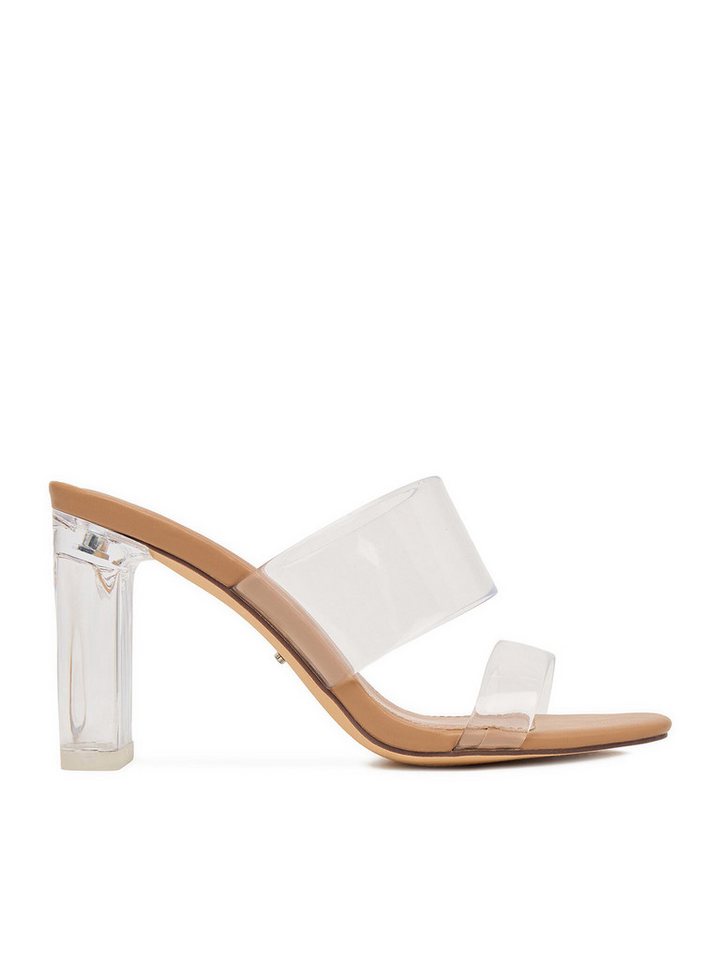 DeeZee Frauen-Flip-Flops Transparent DeeZee-CEO-LS5216-01 Klar Badepantolette