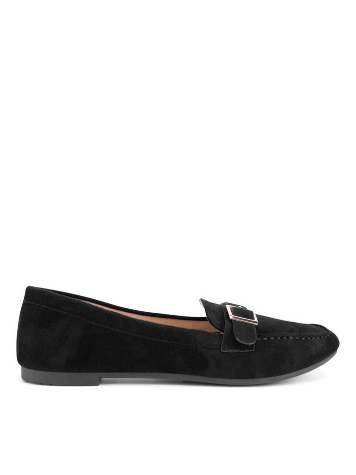 DeeZee Frauenballerinas Schwarze NORIS Ballerina
