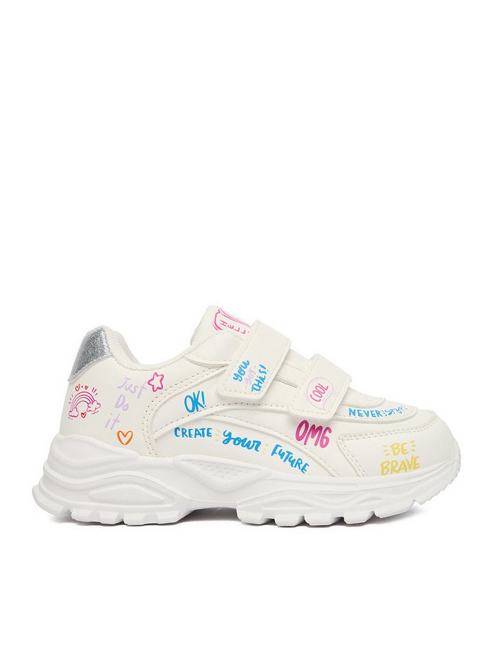 DeeZee Girl Sneakers Weiß DeeZee-CEO -AVO-19627-002 Weiß Sneaker
