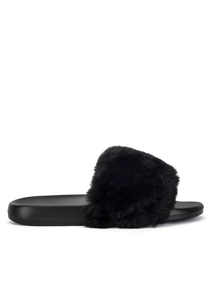 DeeZee Pantoletten Damen WFA2783-1 Schwarz Pantolette
