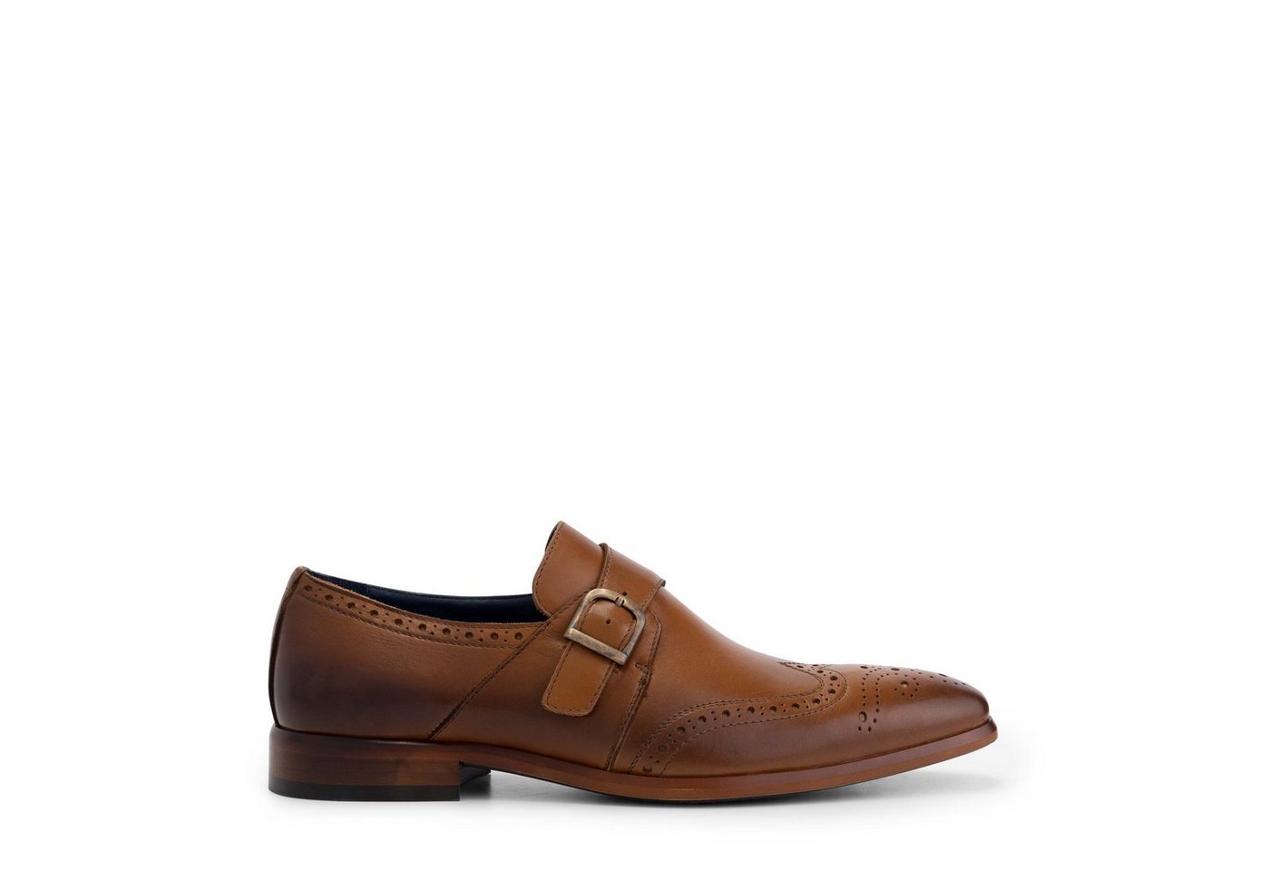 DenBroeck Whitehall St. Leather Cognac 43 Schnürschuh