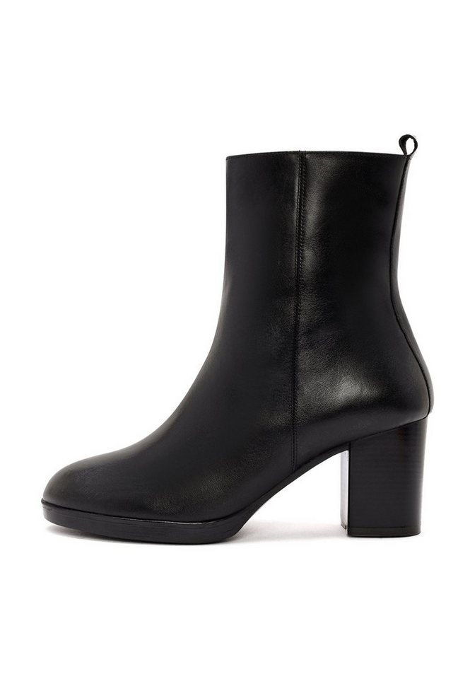 Derimod Absatz-Stiefeletten aus Leder Ankleboots (schwarz)