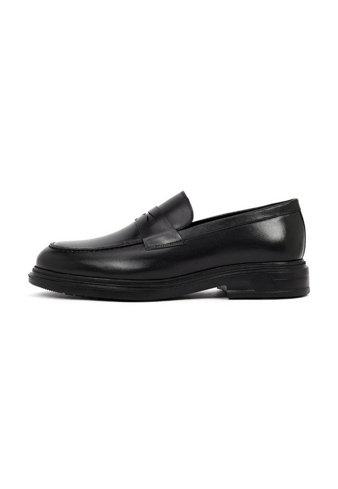 Derimod Freizeit-Loafer aus Leder Loafer (schwarz)