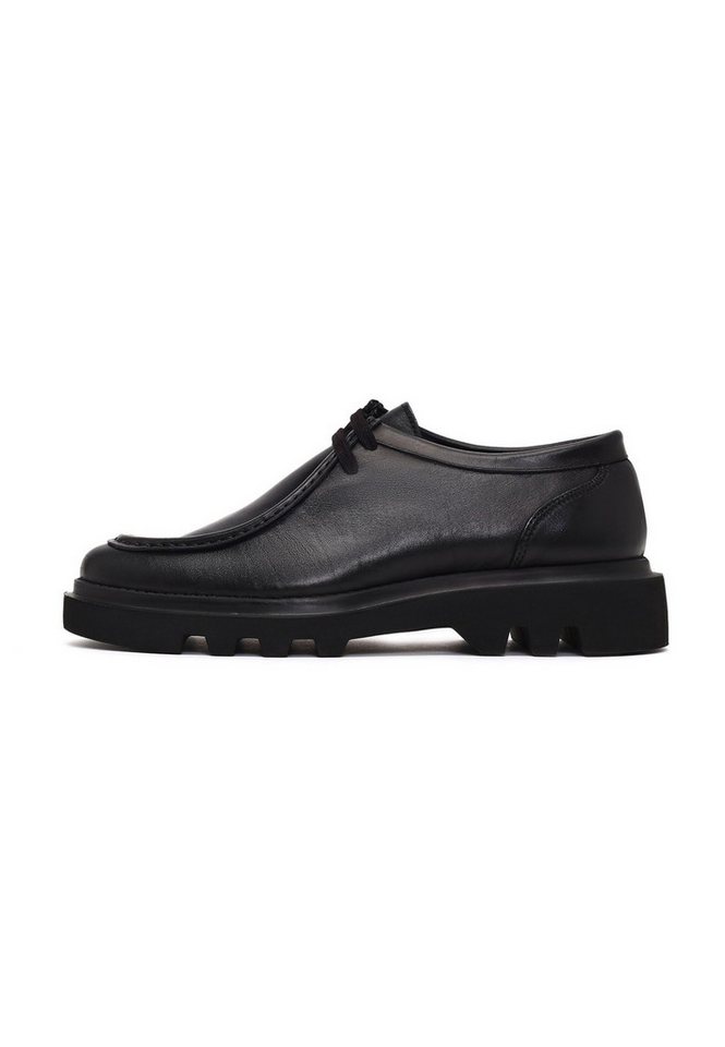 Derimod Freizeitschuhe aus Leder Schnürschuh Schnürsenkel, Lederfutter, EVA Sohle