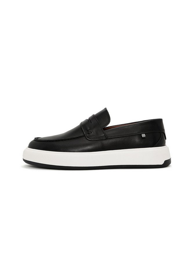 Derimod Lässige Loafer aus Leder Loafer Echtes Leder, Lederfutter, EVA-Sohle, Slip-on-Stil, Zeitgemäßes Design