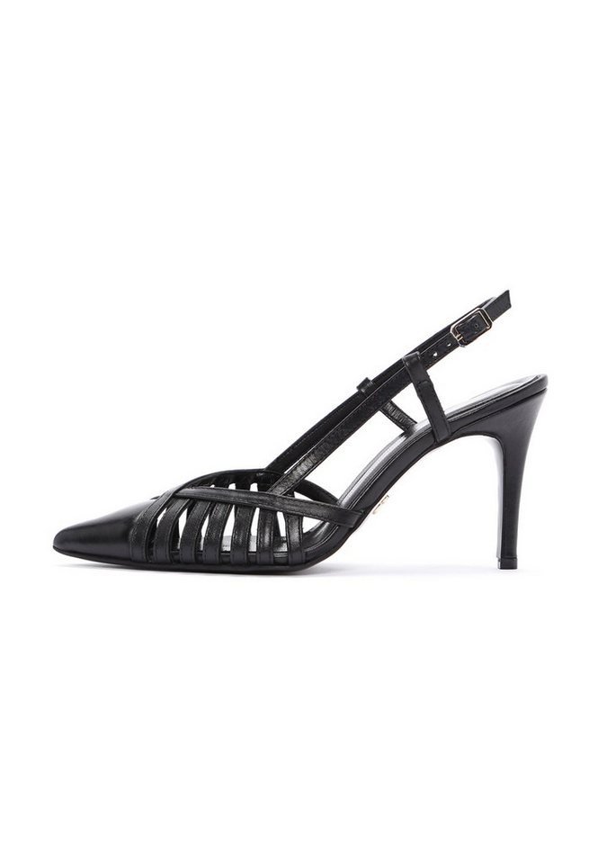 Derimod Leder High Heels Pumps