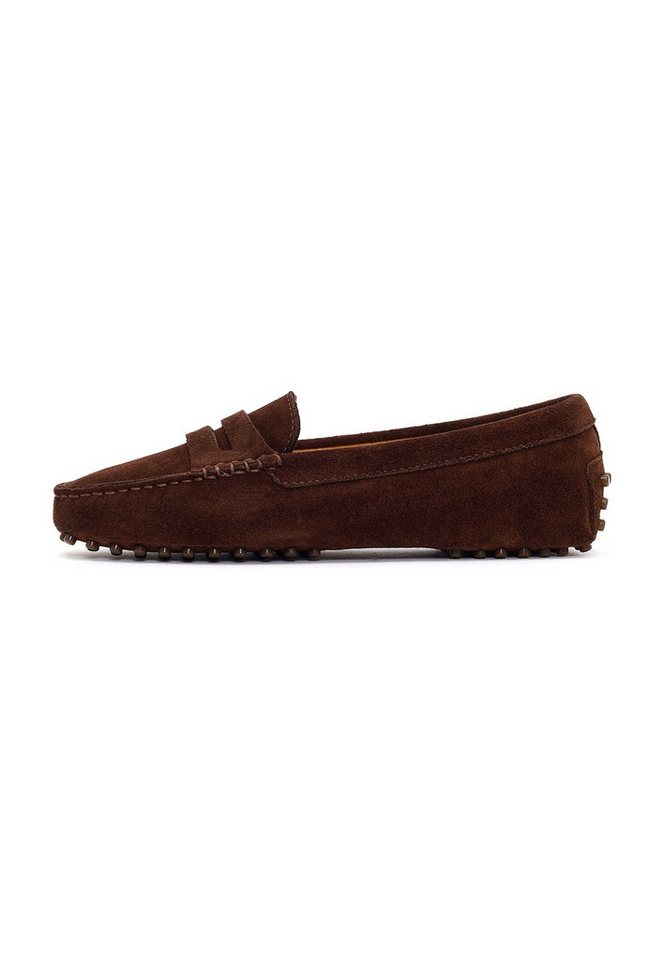 Derimod Loafer aus Veloursleder Loafer