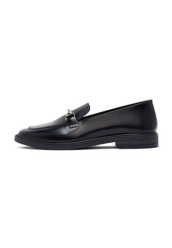 Derimod Maskuline Loafer aus Leder Loafer Leder-Textil-Futter, TPU Sohle, Absatz 1,5 cm