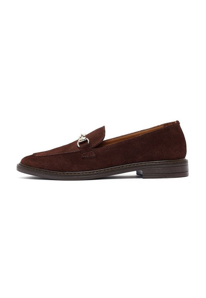 Derimod Maskuline Loafer aus Veloursleder Loafer