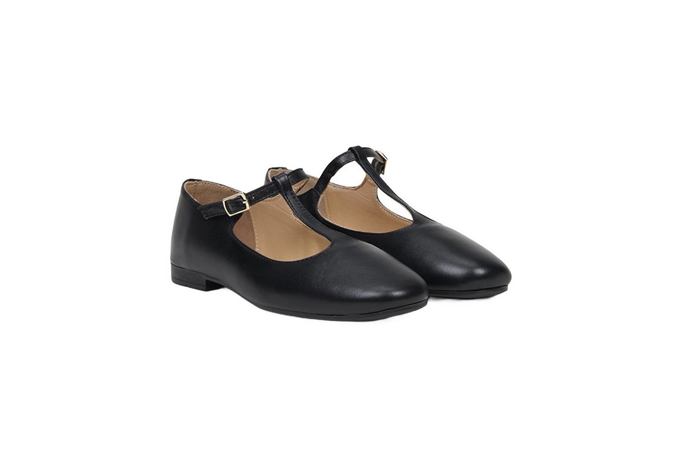 Desa Damen Ballerinas aus echtem Leder – bequeme, lässige Ballerinas für j Ballettschuh