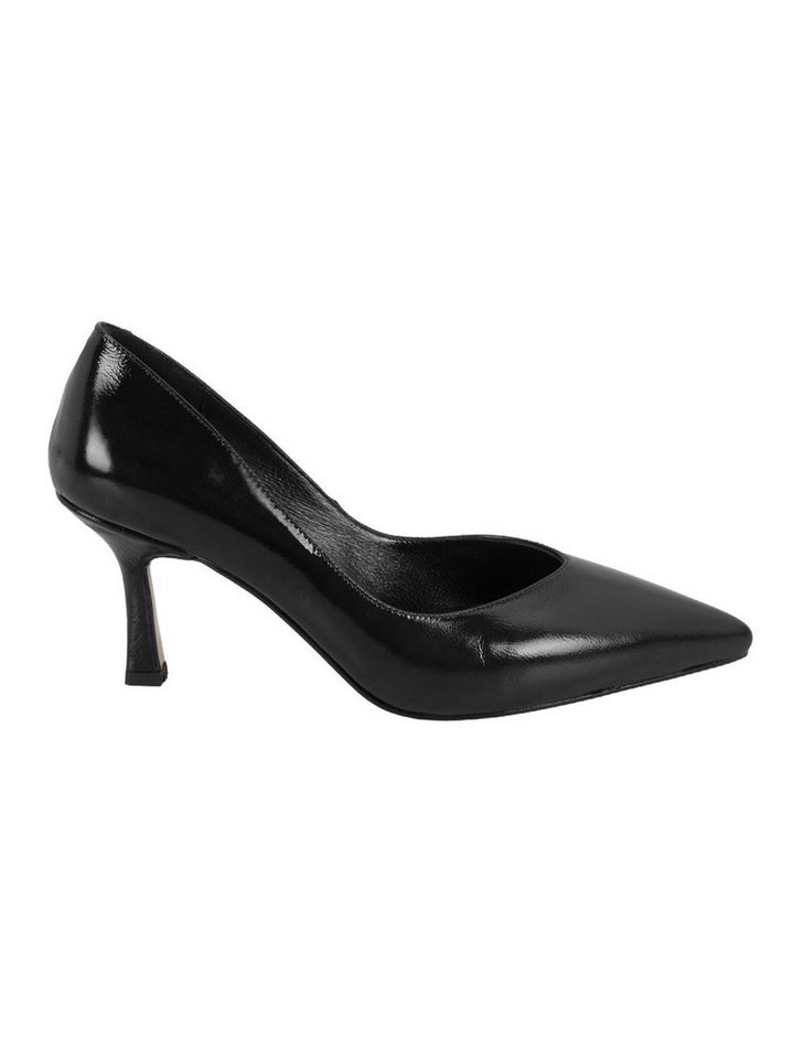 Desa Damen-Lederpantoletten – 7 cm Stilettoabsatz, spitze Zehenpartie, atm Pumps