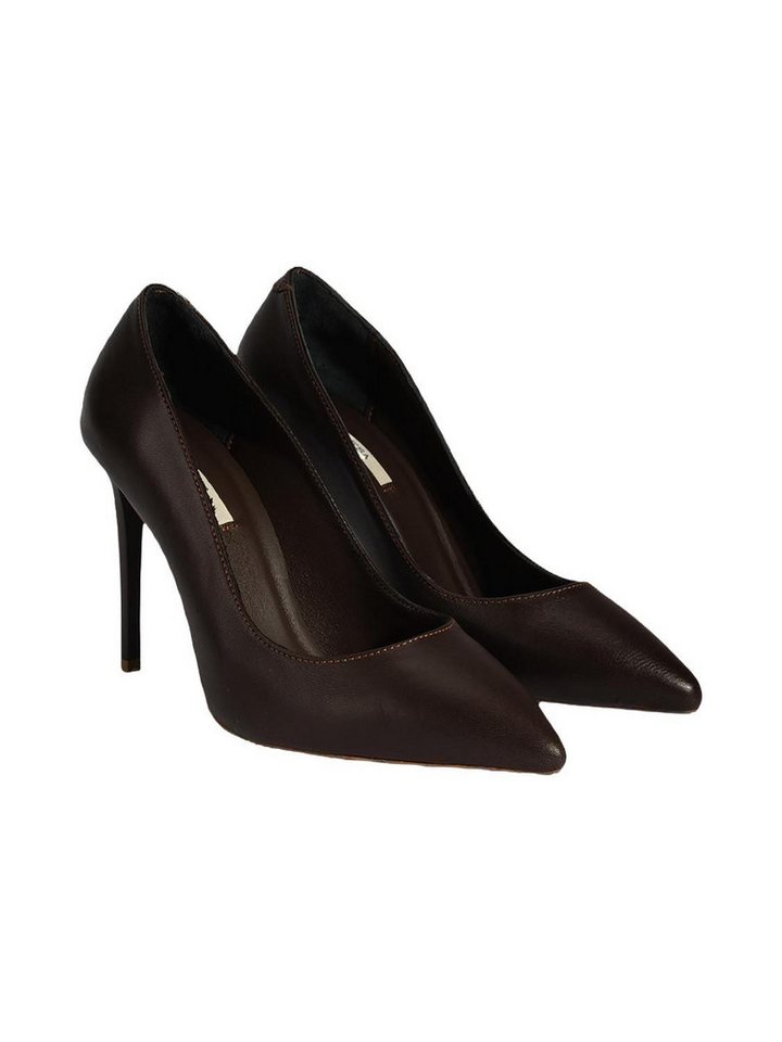 Desa Damen-Lederpumps – Stiletto, 9 cm Absatz, atmungsaktiv, zum Hineinsch Pumps