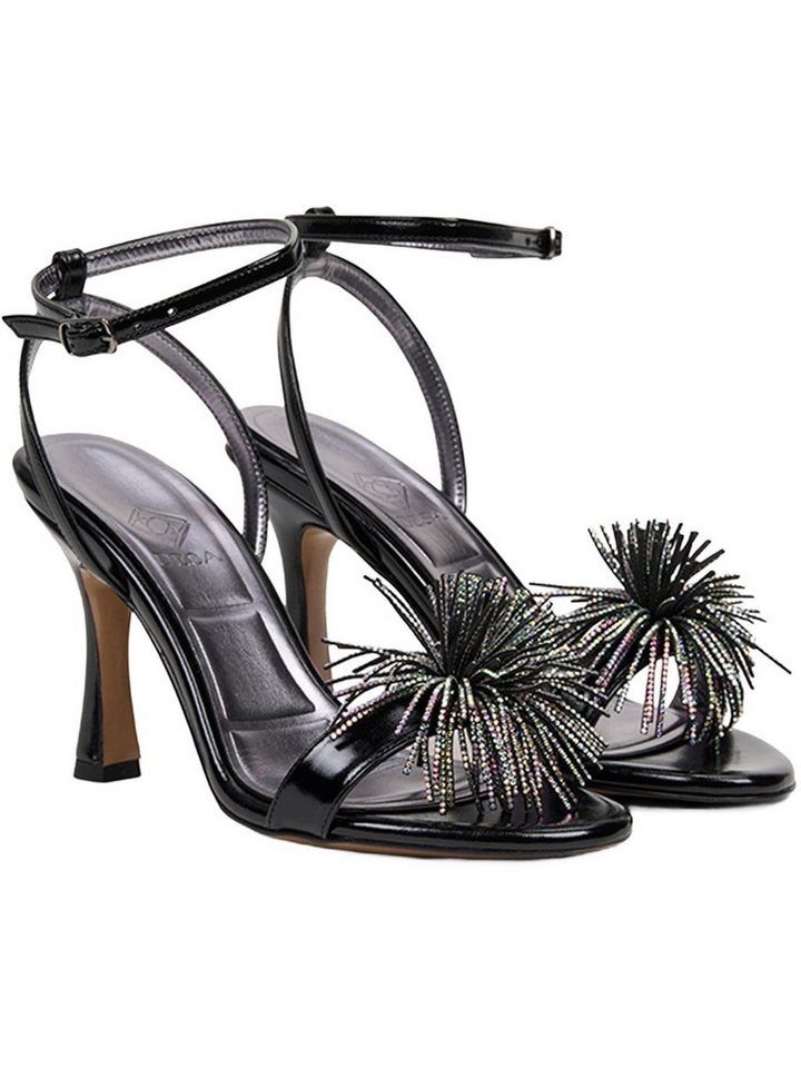 Desa Damen-Pumps, klassische High Heels mit Stilettoabsatz, glatte Soh Sandale