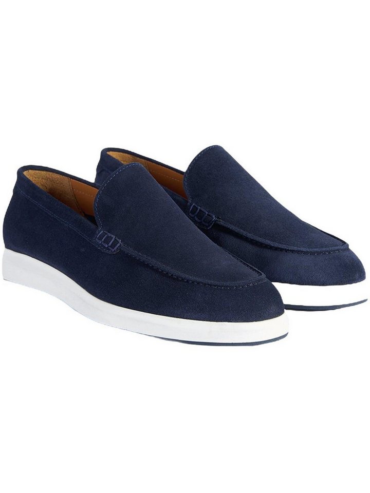 Desa Herren-Slipper aus Wildleder, bequem, lässig, für den Alltag Daunenschuh